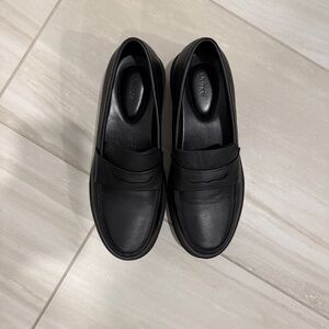 Quince Italian Leather Lug Sole Loafers
